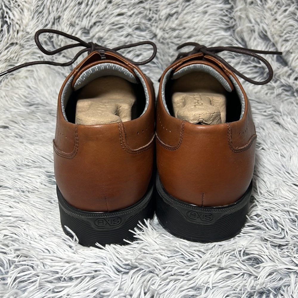 Johnston & Murphy Sz 13 Brown Leather Dress Shoes - Picture 7 of 13